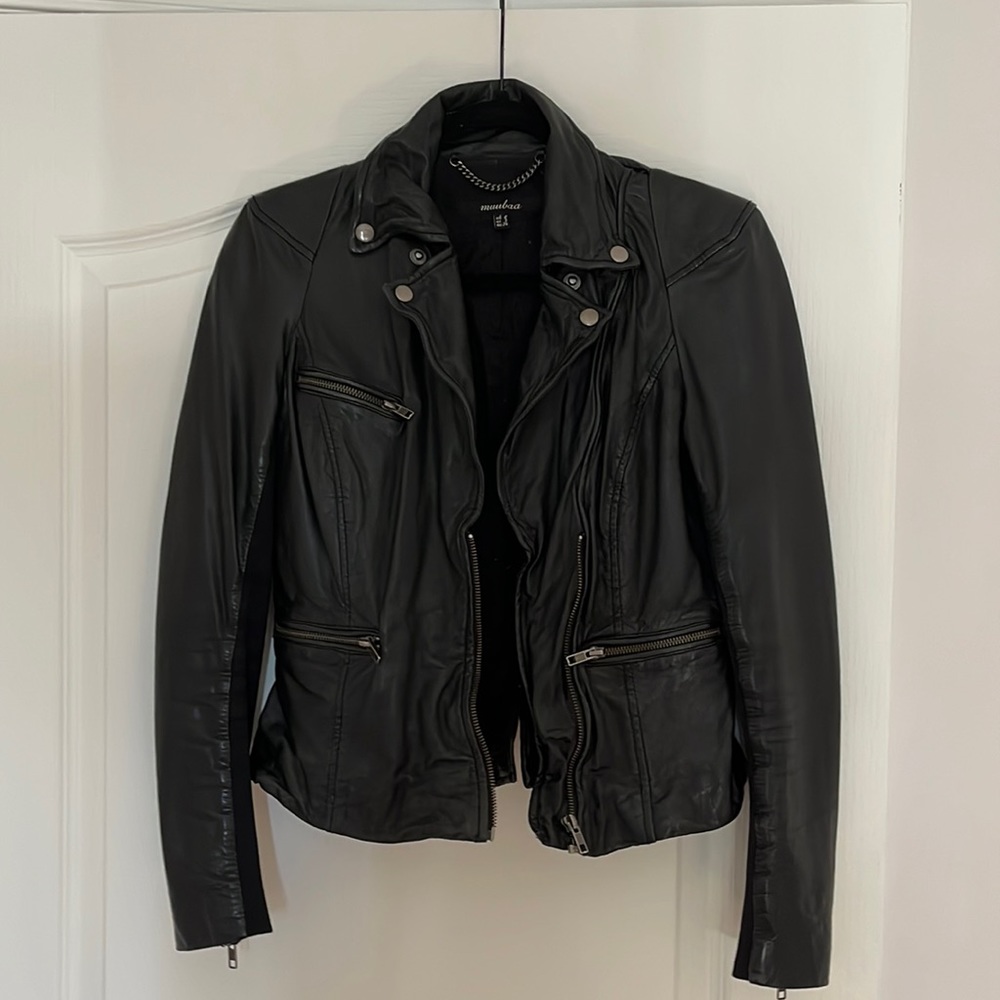 Muuba Selene leather jacket